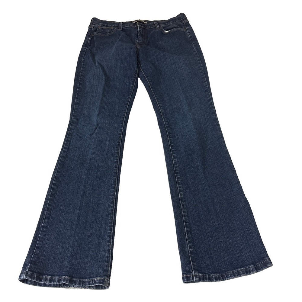 Levi's Bootcut 515 Jeans Women Blue Medium Wash Denim Size 12L mid rise
